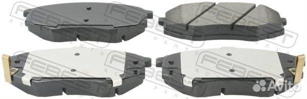 Колодки тормозные передние комплект (С противос