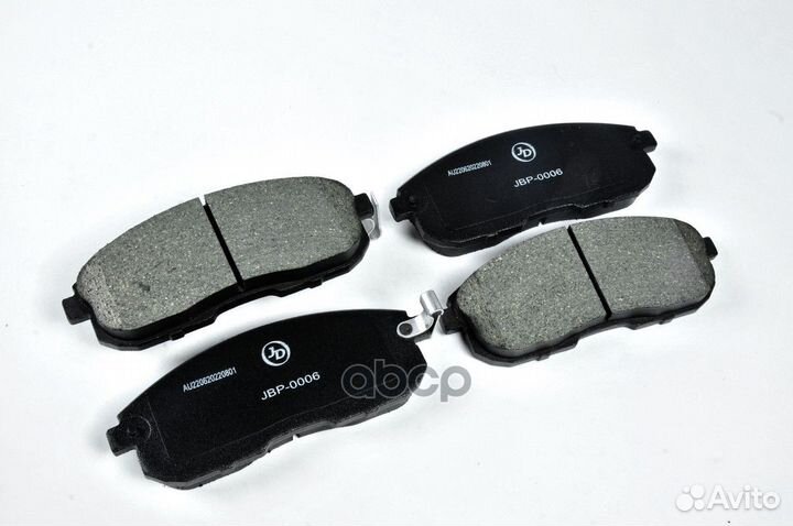 Колодки тормозные передние nissan- juke tiida T