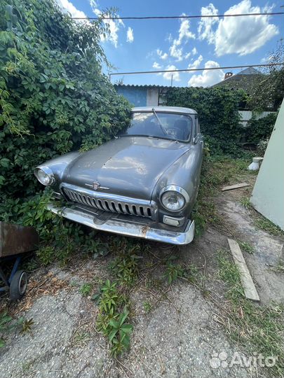 ГАЗ 21 Волга 2.4 МТ, 1969, битый, 15 000 км
