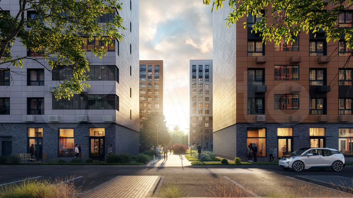 2-к. квартира, 51,5 м², 9/15 эт.