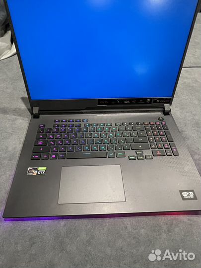 Игровой ноутбук 165гц Asus Rog strix. 3070, 16гб