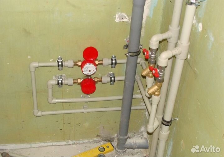 Установить поменять счётчики на воду