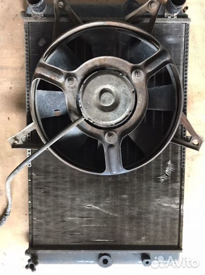 Вентилятор охлаждения радиатора Заз Шанс