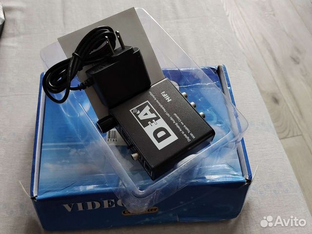 Конвертер Audio Converter (Toslink/RCA(Coaxial) -)