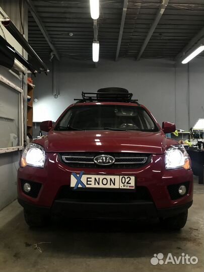 Тюнинг фар Kia Sportage