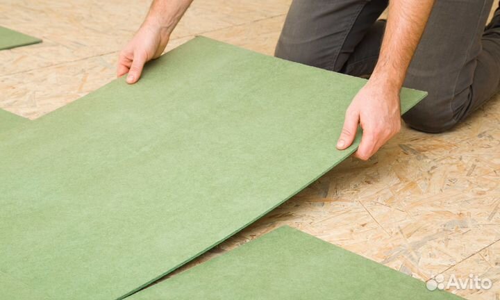 Подложка под ламинат паркет линолеум