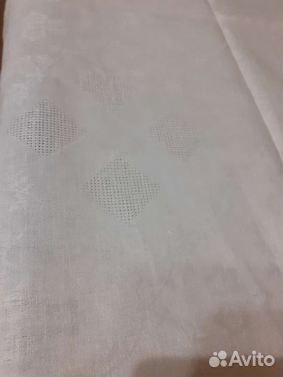 Скатерть лен СССР