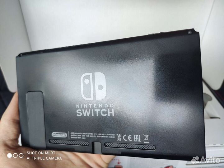 Игровая приставка Nintendo switch rev2 прошита