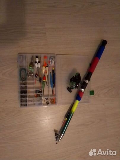 Удочка с катушкой