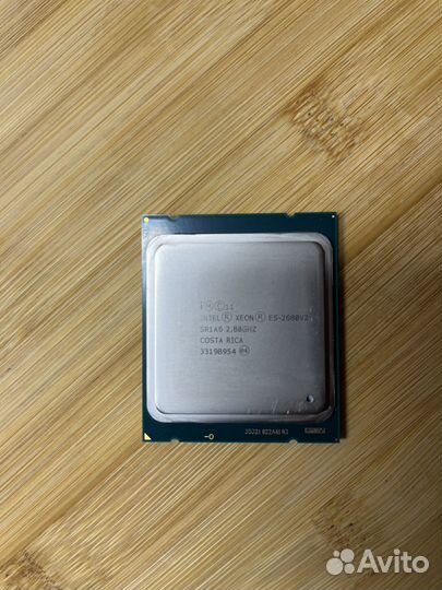 Процессор intel xeon Е5 2680 V2