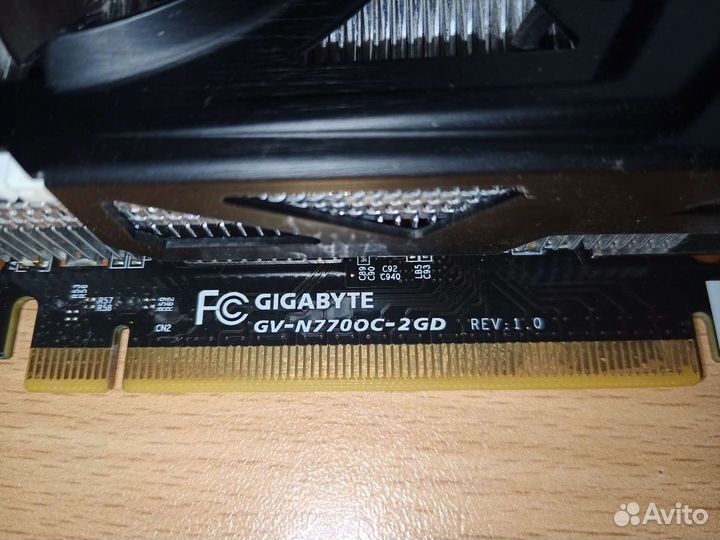 Видеокарта Windforce Gigabyte GV-N770OC-2GD