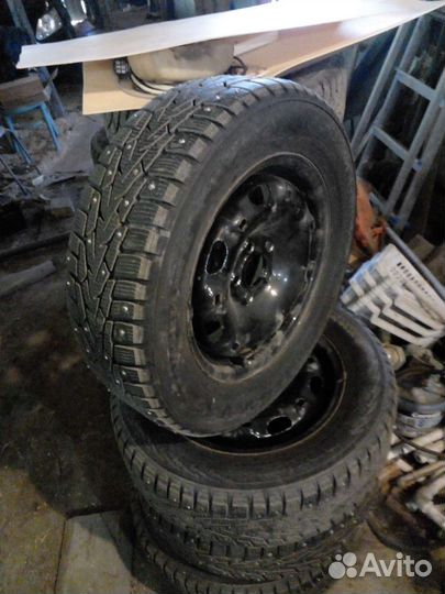 Комплект зимних колес в сборе