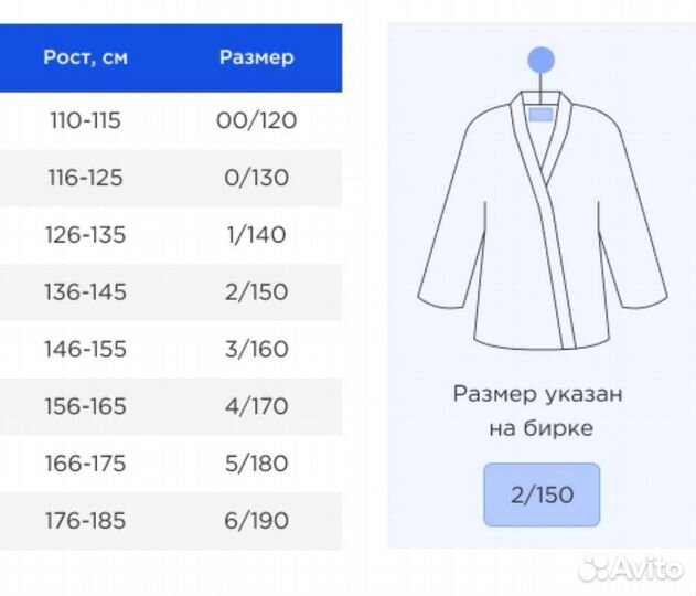 Кимоно для каратэ детское