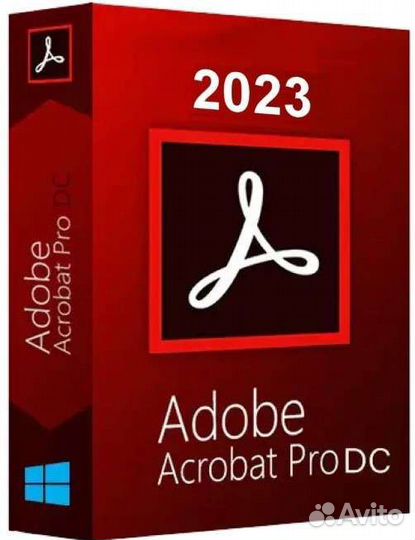 Adobe Acrobat Pro 2023 Адоб Акробат / Бессрочно