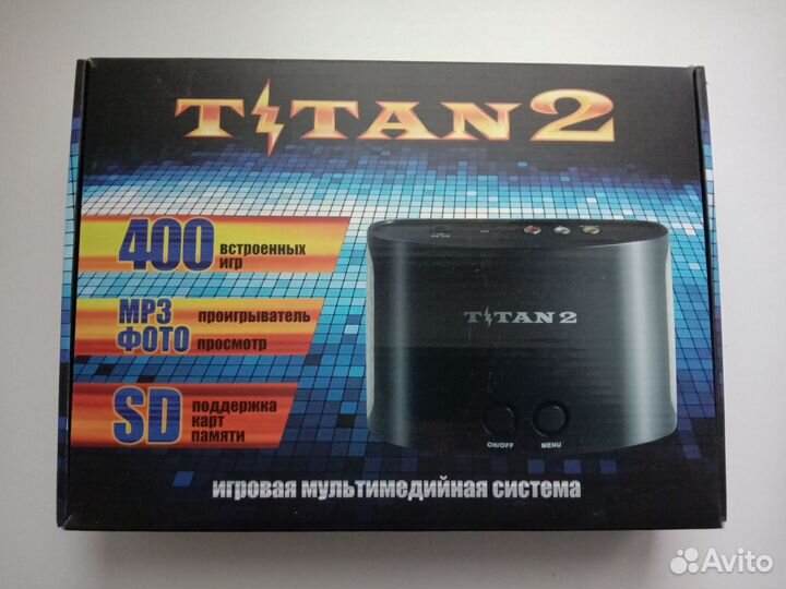 Игровая приставка titan 2 (400 игр)