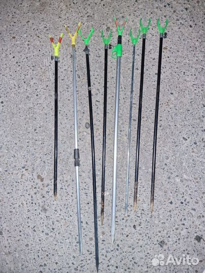 Стойки подставки для удочки (7 штук)