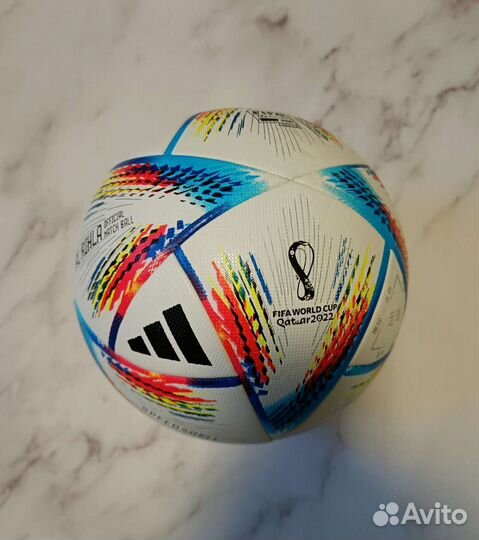 Футбольный мяч Adidas 2022 World Cup AlRihla Qatar