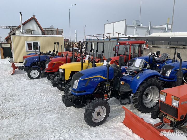 Мини-трактор УРАЛЕЦ 2204, 2023