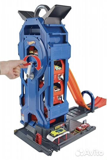 Hot wheels мега гараж