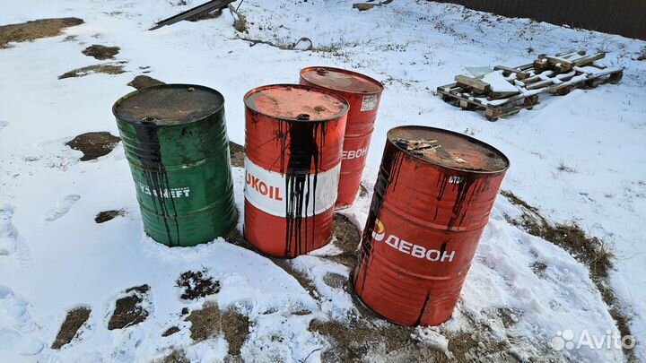 Бочки металлические 200 л