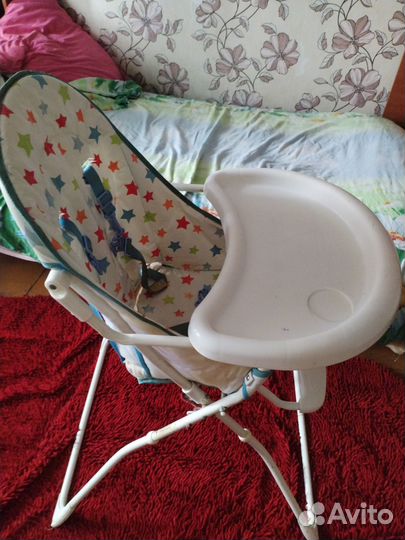 Прогулочная коляска трость и столик для кормления