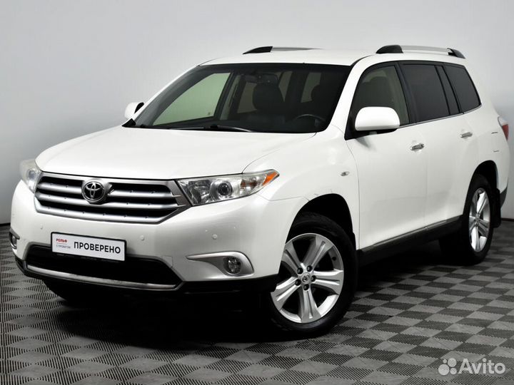 Toyota Highlander 3.5 AT, 2012, 123 000 км