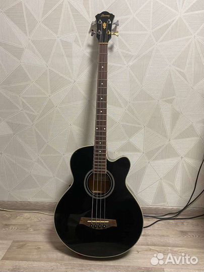 Бас гитара электроакустическая ibanez