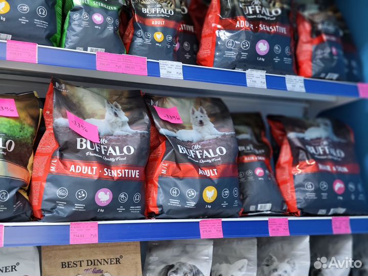 Корм для кошек и собак Buffalo