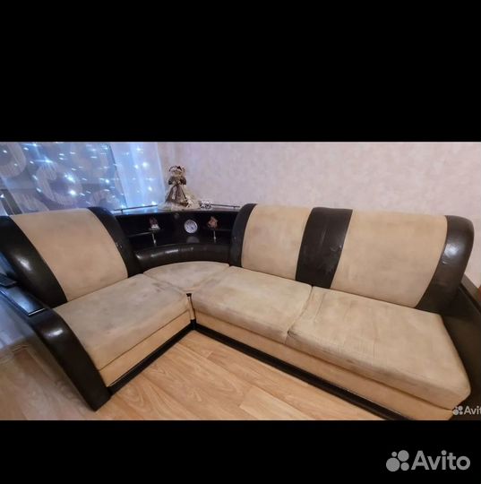 Угловой диван бу