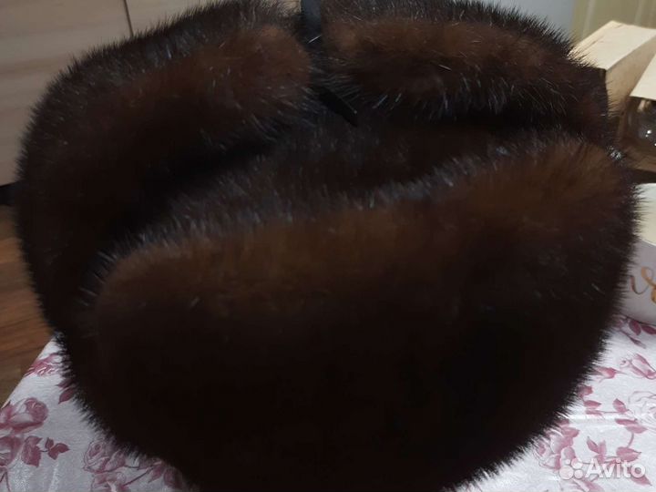 Шапка ушанка мужская