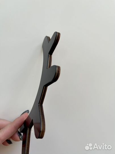 Деревянные звезды и ресницы на стену