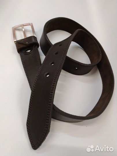 Ремень мужской, 135 см, натуральная кожа