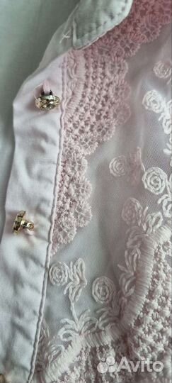 Школьная рубашка на девочку