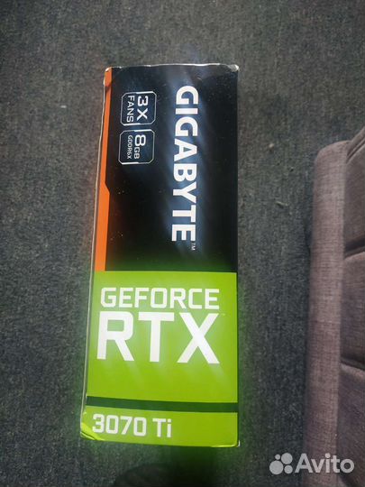 Видеокарта gigabyte RTX 3070TI game OC