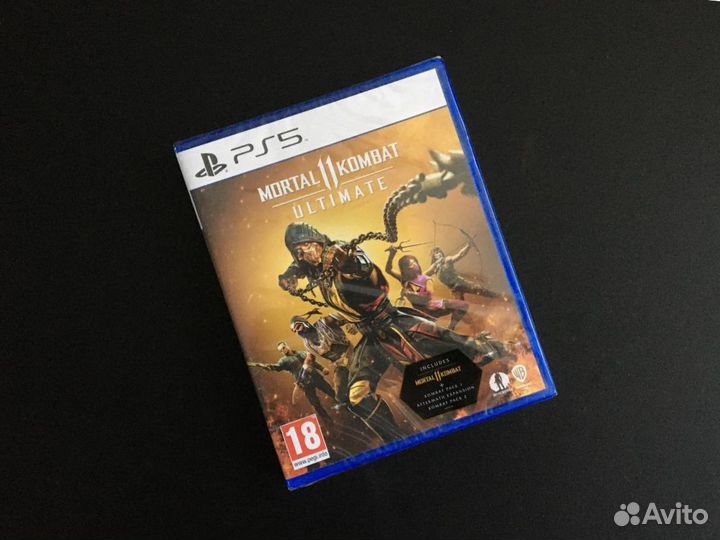 Mortal Kombat 11 ultimate PS5 диск