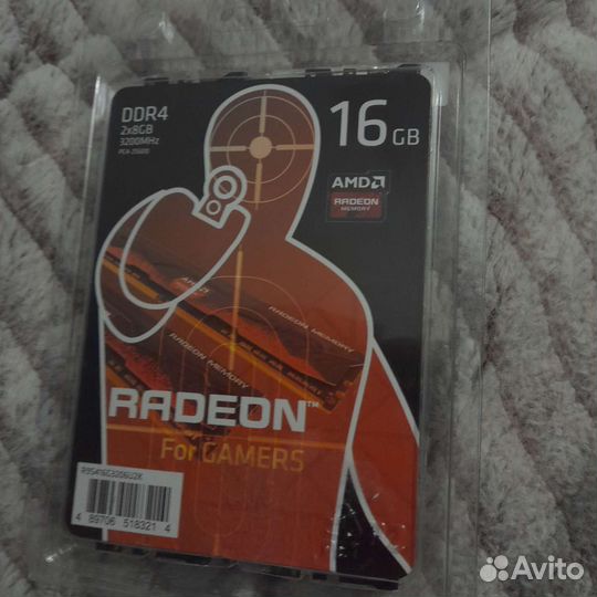 Оперативная память ddr4 16gb 3200 amd radeon