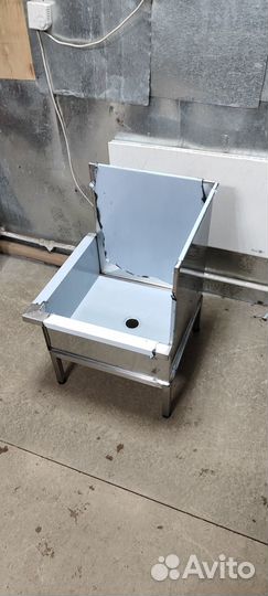 Ванна моечная, моповая из нержавейки