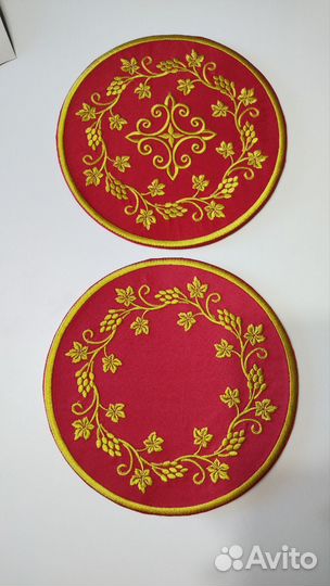 Салфетка церковная, крышечка на потир