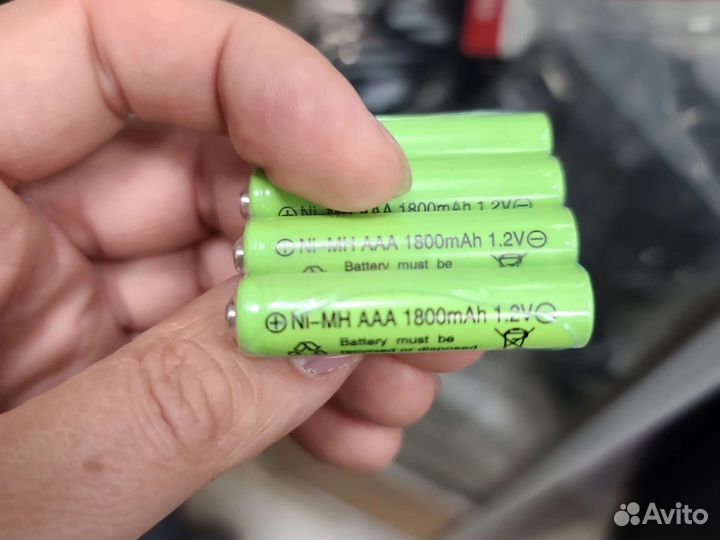 Аккумуляторы Aaa мизинчиковые 4 шт