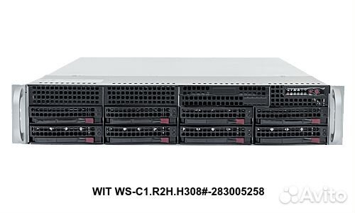 Сервер Supermicro WIT WS-C1.R2H.H308-283005258