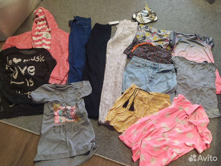 Вещи пакетом на девочку