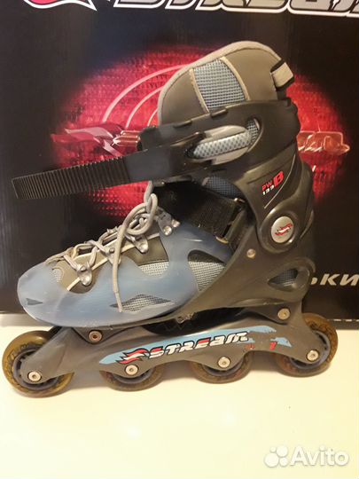Роликовые раздвижные коньки.Размер 38-40