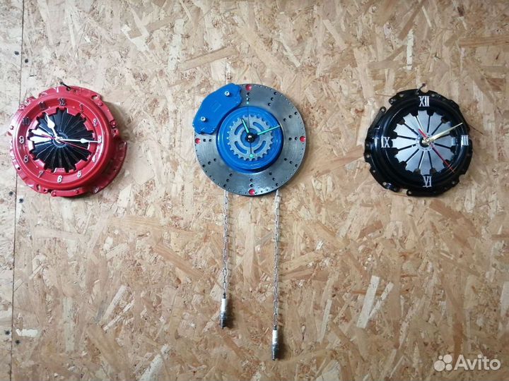 Часы из автозапчастей
