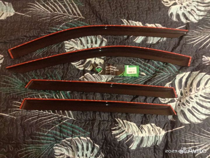 Дефлекторы окон(ветровики) nissan x-trail III 2014