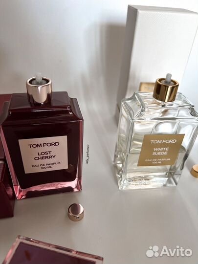 Tom Ford Lost Cherry White Suede распив