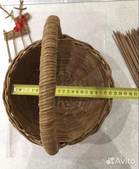 Плетёная корзина