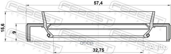 Nsii0006735328 Сальник привода 0,031