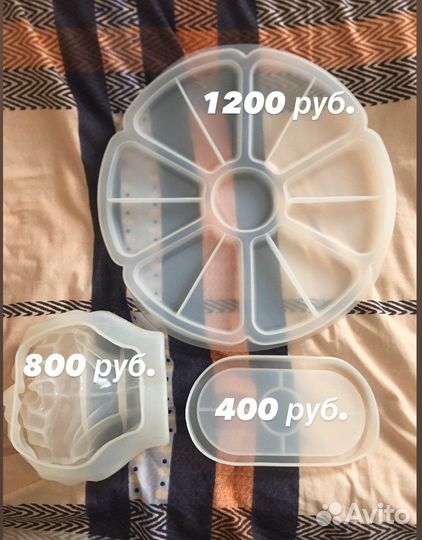 Силиконовые формы для свечей и гипса