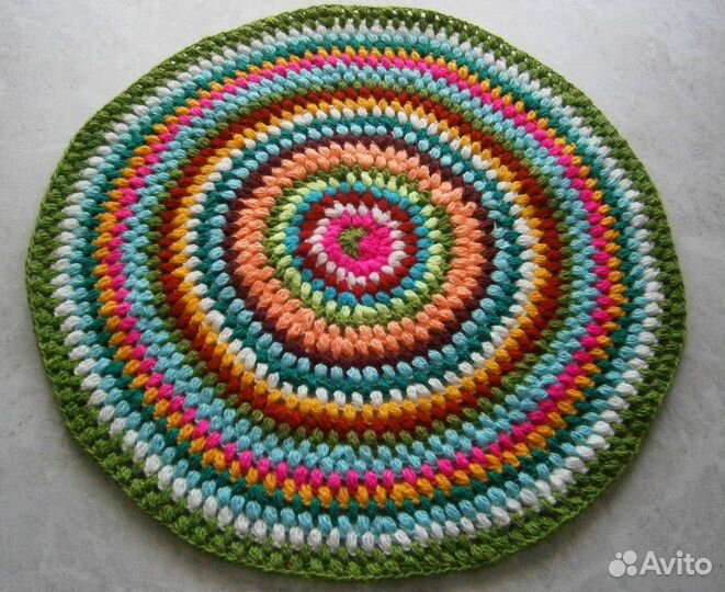 Коврики вязаные