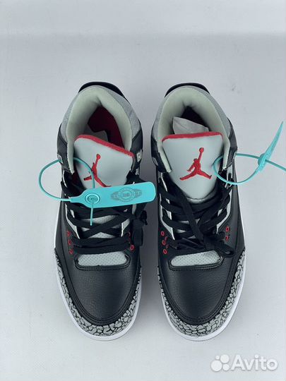 Кроссовки Nike Air Jordan 3 retro Black Cement